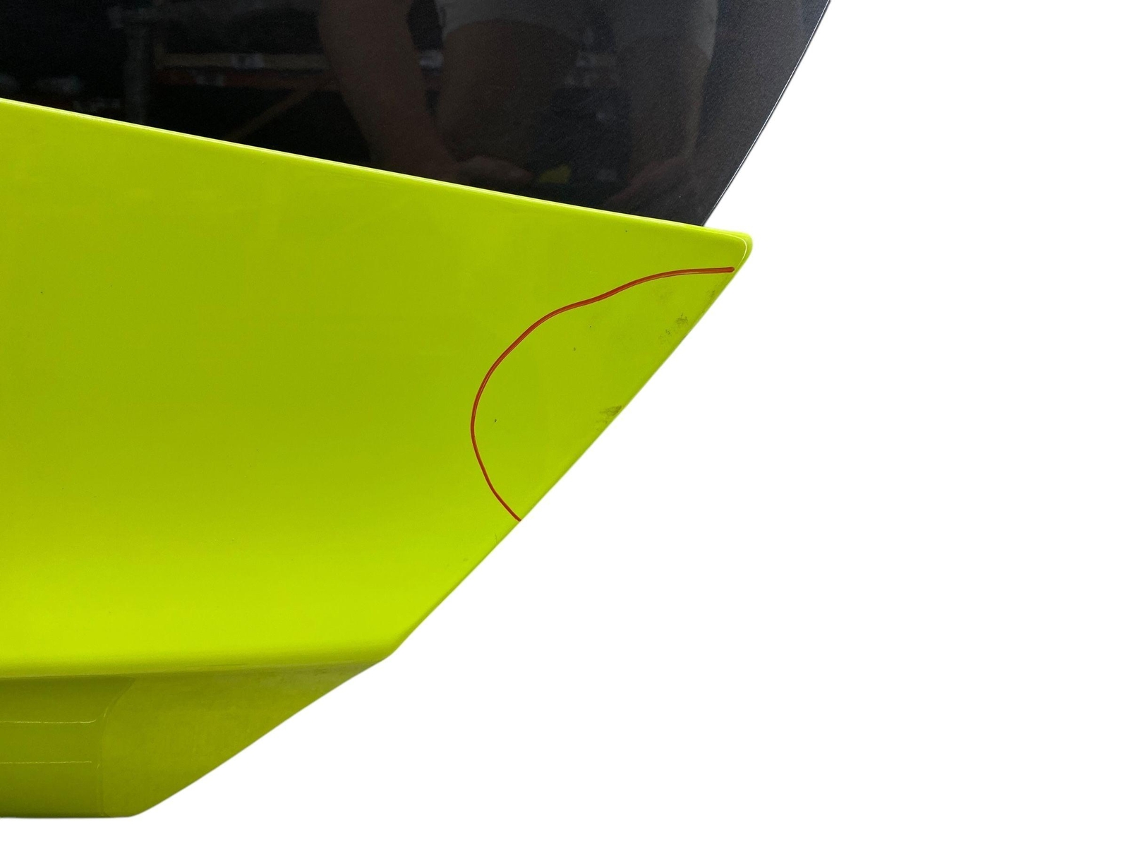 2019-2021 MCLAREN 600LT LEFT DRIVER DOOR SHELL W/ HINGE W/O GLASS GREEN *NOTES*
