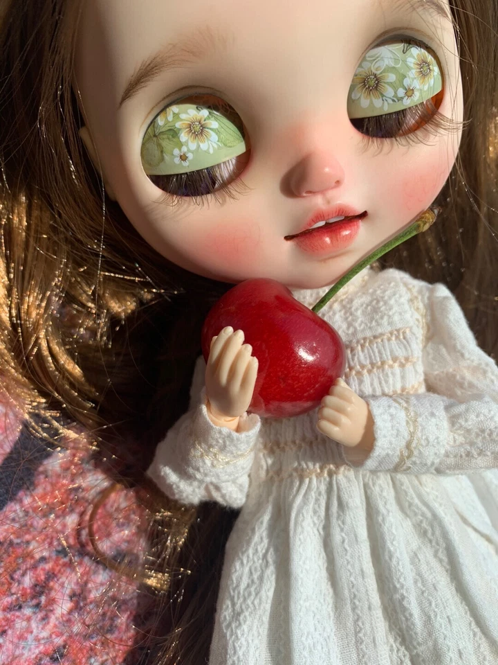 Muñeca Blythe personalizada RBL párpado hecho a mano con mecanismo de pintura de ojos + pestañas Foto 3 de 4