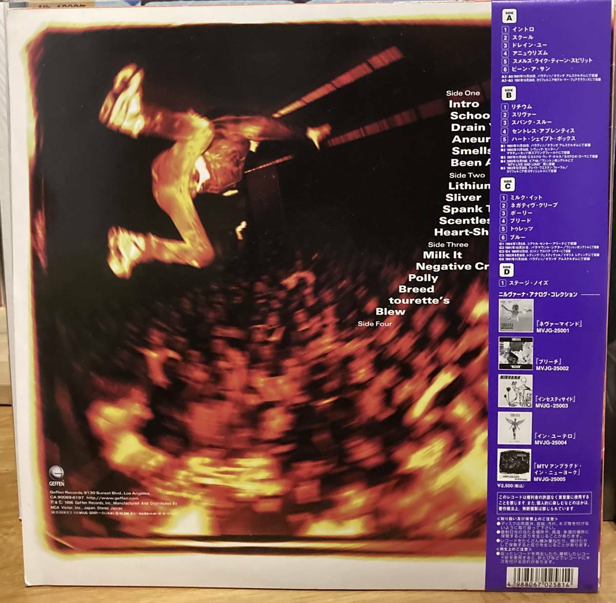 洋楽 NIRVANA/FromTheMuddyBanksOfTheWishkah LP Nirvana - From The Muddy Banks Of The Wishkah Vinyl