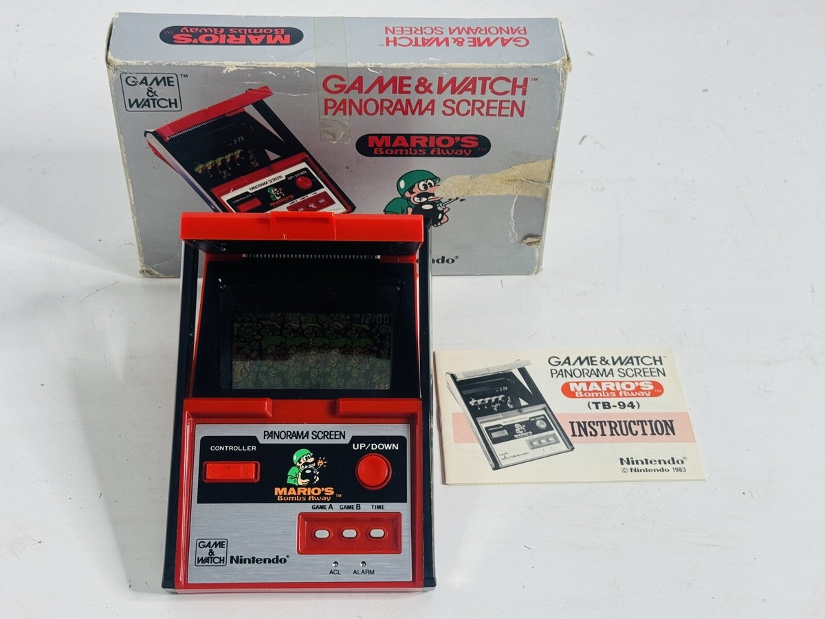 ゲーム＆ウォッチ パノラマスクリーン MARIO'S Bombs Away Nintendo