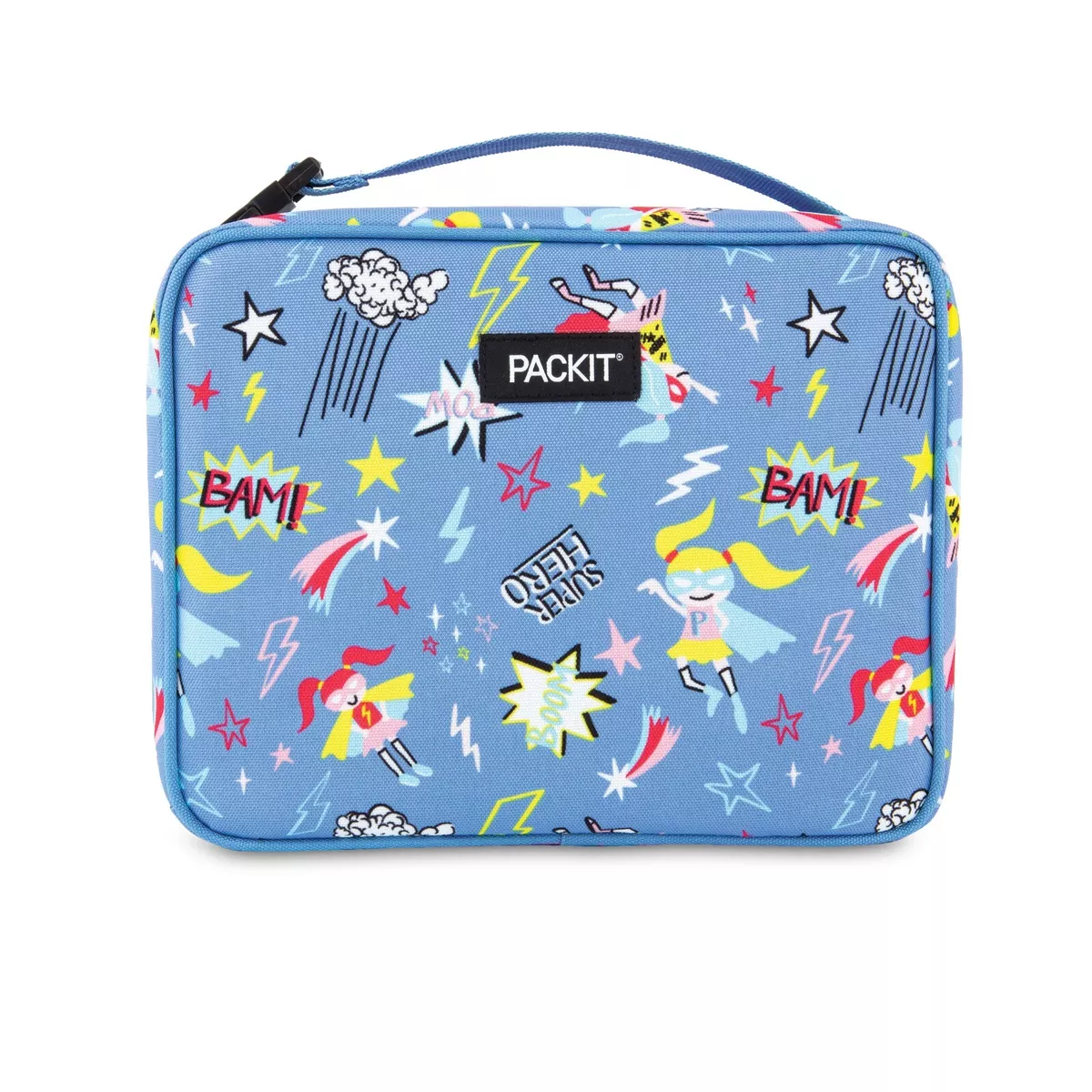 Packit Freezable Supergirl Lunch Box, Gel is Permanently Built In To Lunch  Box