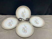 Homer Laughlin "TANTALIZE" Duratone  USA ~ Set of 4 ~ Bread Plates ~ 6 3/4"