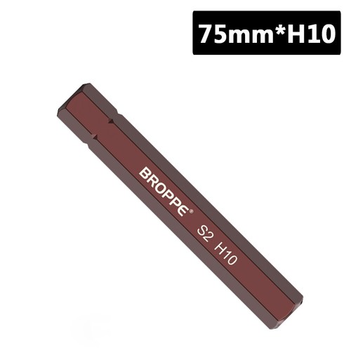 30/75mm Hex Allen key Impact Screwdriver Bit Set Insert Bits H4 H5 H6 H8 H10 H12 - Picture 25 of 26