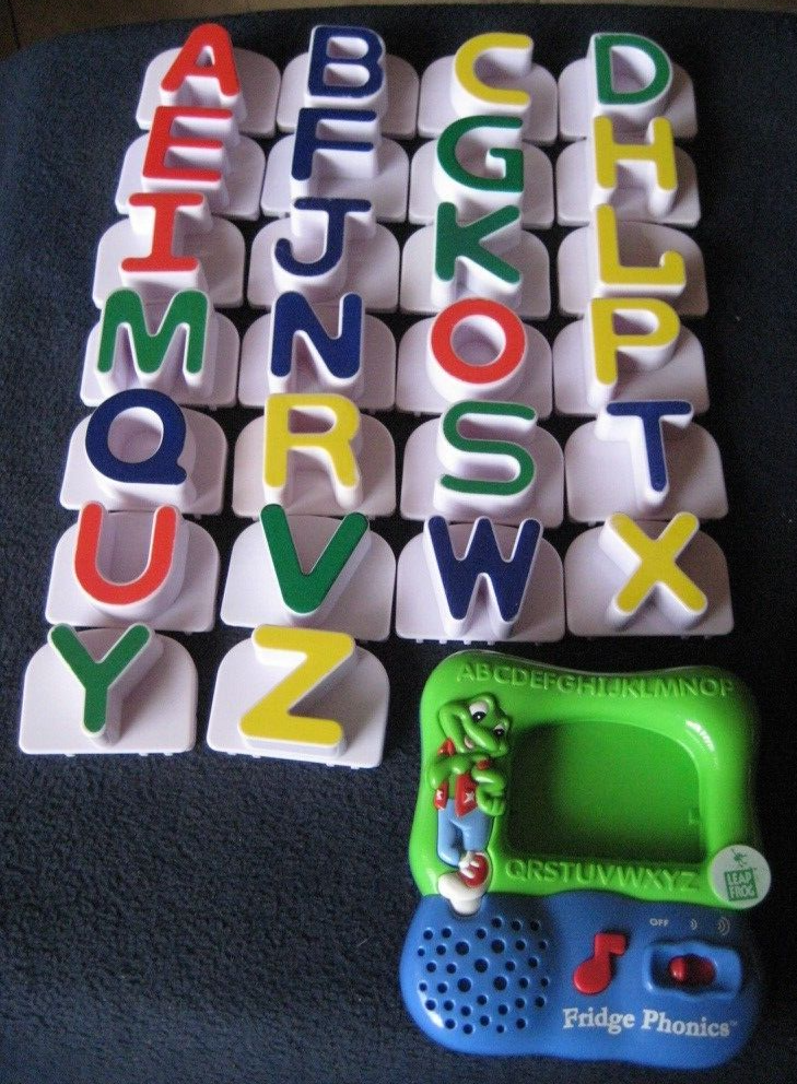 abcdeggggg！！！ Amazon.com: LeapFrog Tad's Fridge Phonics Magnetic Letter Set