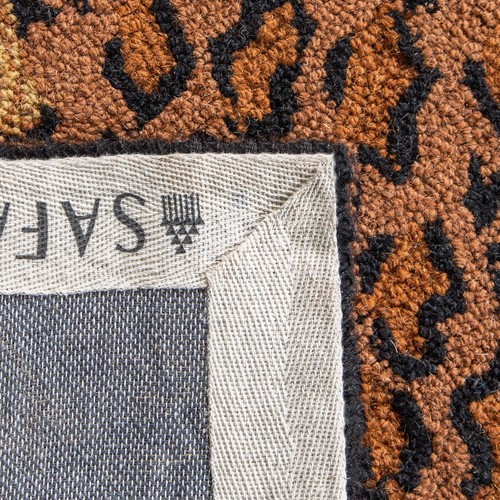 Safavieh Chelsea BLACK / BROWN 2'-6" X 12' Runner - HK15A-212 - Picture 3 of 3