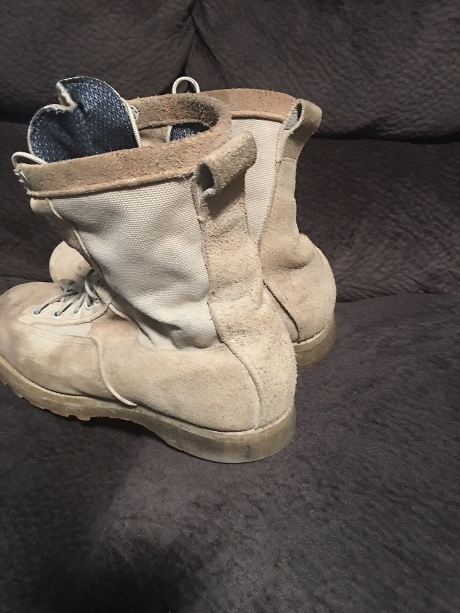 McRae Footwear Mens size 9.5 Gore Tex Tan Combat Military 