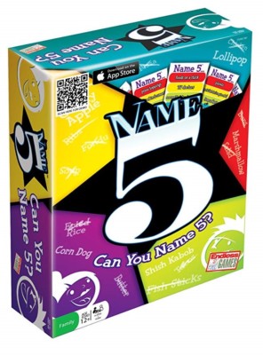 Endless Games Name 5 Board Game *New*