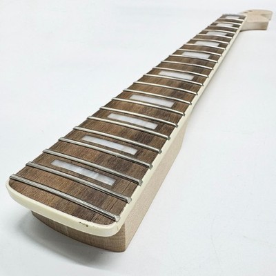 22 Frets Maple Electric Guitar Neck Rosewood Fretboard 25.5 Inch Scale Length