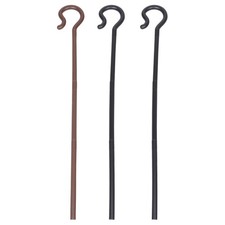 Assorted Color Plastic Costume Cane Prop Shepherd Staff for Cosplay and Dance