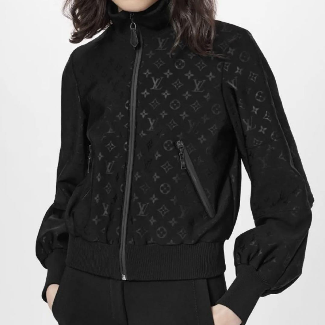 【個性的でエレガント】Louis Vuitton★ジップアップジャケット Louis Vuitton Embossed Monogram Zip-Up Jacket | eBay