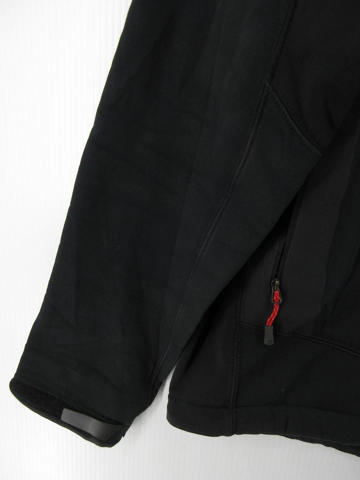 Chaqueta The North Face Hombre Mediana Negra Serie Summit Forrada de Vellón Senderismo Cremallera Foto 3 de 4