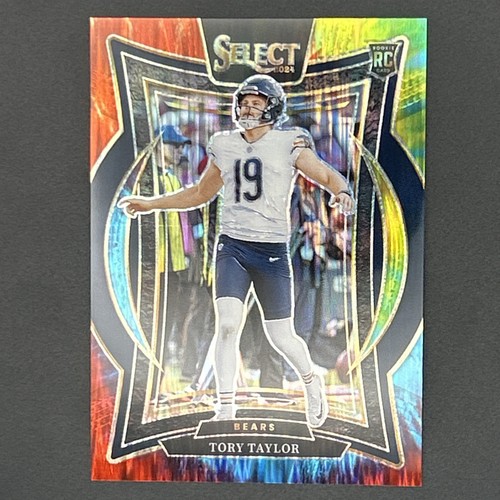 2024 Panini Select Concourse Tory Taylor #1 Tie-Dye Prizm /25 (RC) Bears SSP