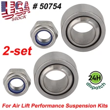 2 Sets Pillowball Bearing & Nut Tool For Air Lift Preformance Suspension Struts