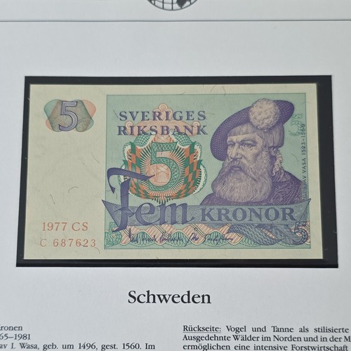 5 Kronen 1965-1981 UNC Top Zustand Banknote der Welt Schweden  - Bild 2 von 4