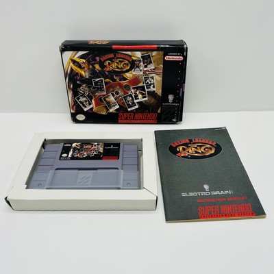 Super Nintendo SNES Boxing Legends of Ring Complete Box & Manual