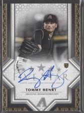 2023 Tommy Henry Topps Five Star Auto RC #FSA-TH (H1804) $6 MAX SHIP