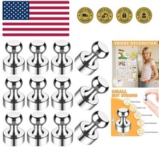 12Pcs Strong Magnets for Whiteboard, Fridge Magnets Adults, Refrigerator Magn...