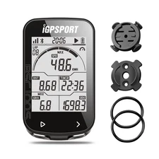 BSC100S GPS Bike Computer Wireless, 2.6 inch LCD Display 40H Rechargeable Wat...