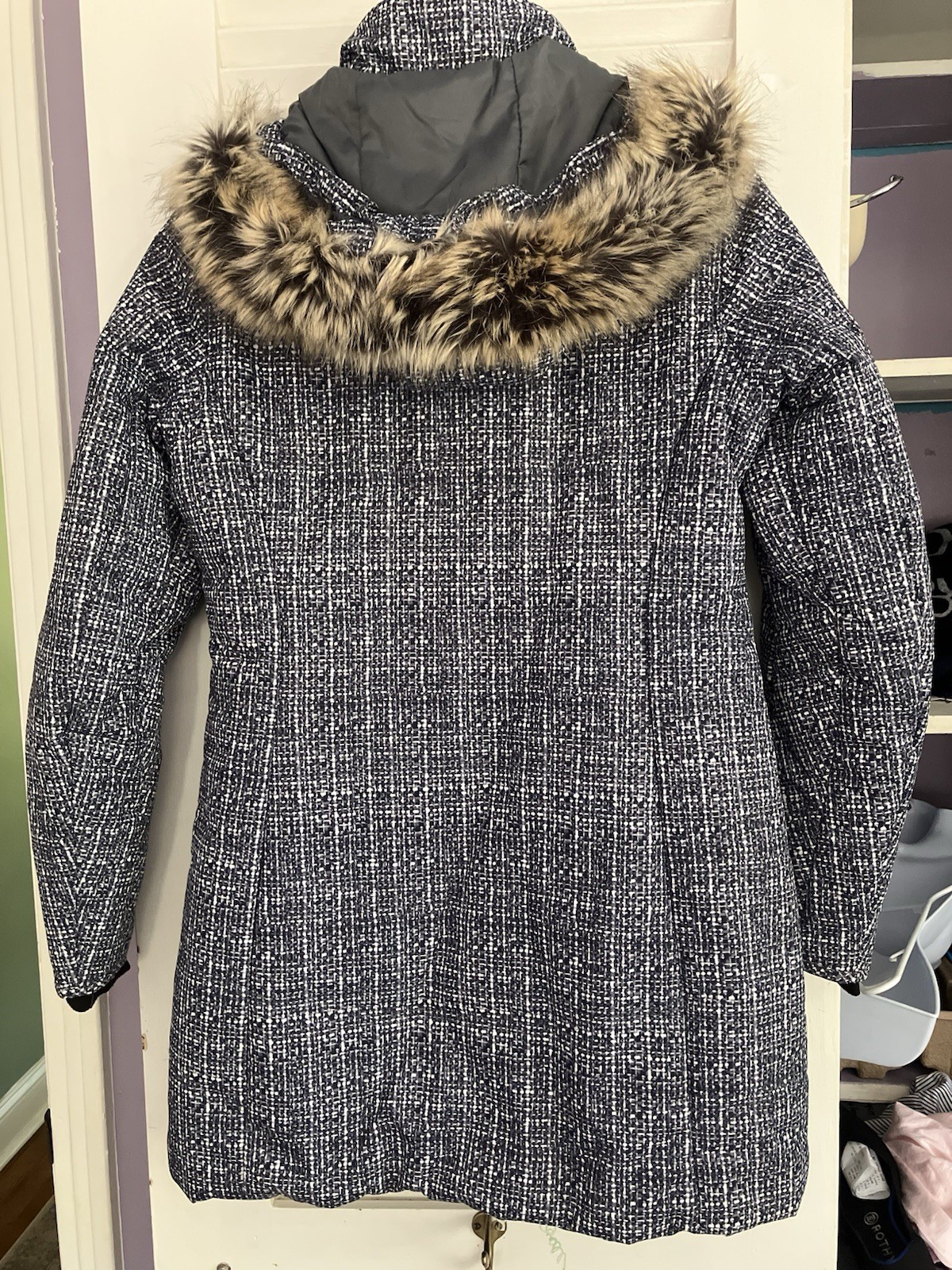 Jacket OBERMEYER SKI THERMORE Graphite Print Zipp… - image 15