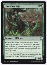 Evolution Sage Normal U Commander: Zendikar Rising 65 NM