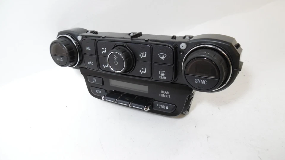 GMC Yukon XL 2015 climatización automática calefacción aire acondicionado control de temperatura 23449658 OEM Foto 3 de 4