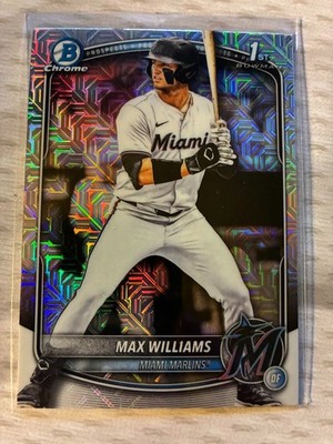 2025 1st Bowman Draft Mega Box Mojo #BDC-68 Max Williams Miami Marlins