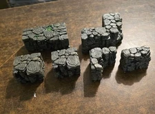 Dwarven Forge Cave Cliff Pack (Painted)
