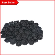 Schwarze wasserdichte Fingerbetten (200 Stück) - unverzichtbare Latexbezüge für den täglichen Gebrauch