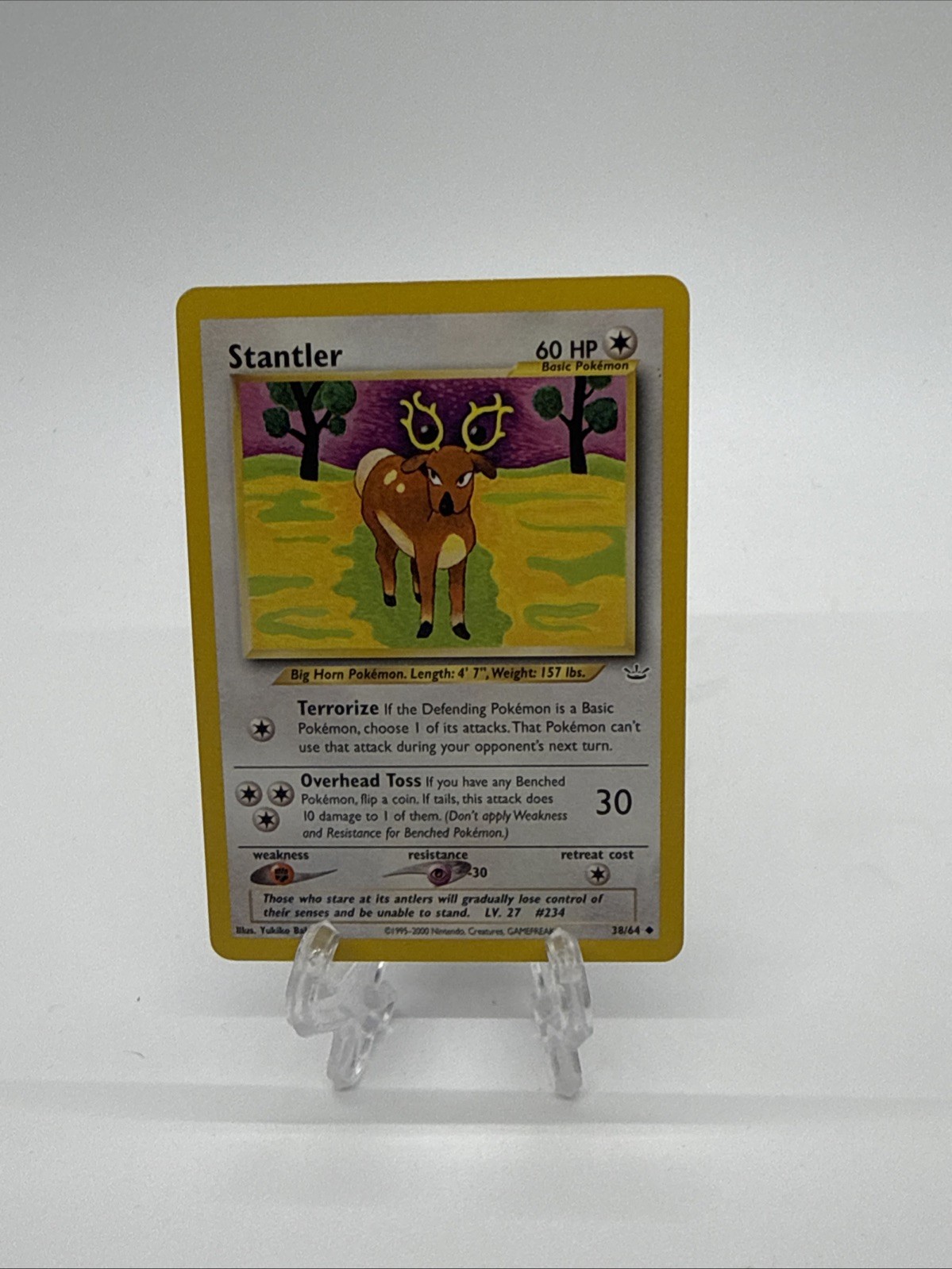 Pokémon Stantler 38/64 N3 Neo Revelation Unlimited NM