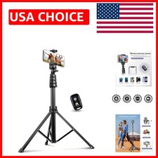 Lightweight Aluminum Tripod with Universal Mount for iPhone Cameras, 62