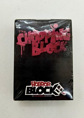2015 Horror Block Exclusive: The Chopping Block Standard Playing Cards - NIP