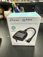 F-9. Kasa Outdoor Smart Plug, Smart Home Wi-fi Outlet Timer, Max Load 15a/1875w