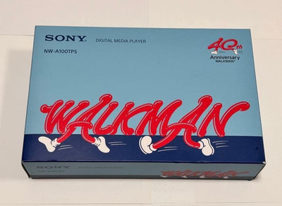 USED Sony Walkman 40th Anniversary Model NW-A100TPS 16GB Hi-Res