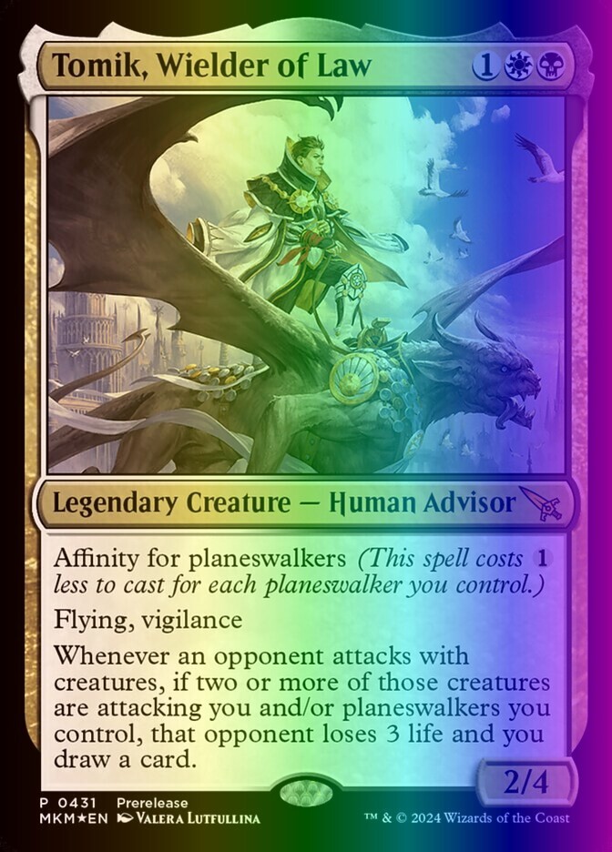 Tomik, Wielder of Law (Murders at Karlov Manor)