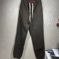 N:philanthropy Zayden Waffle Knit Jogger Pants Chocolate XS
