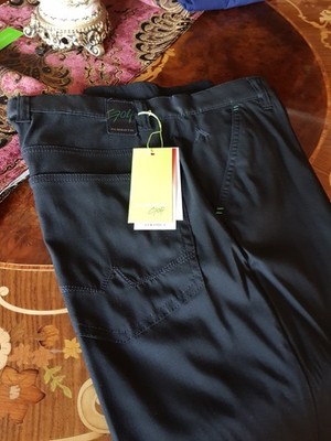 Alberto Golf Hose Herren Größe 50 Schwarz PRO Ceramica Super Light NEU mit Etike