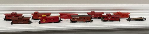 *PARTS/REPAIR* Lot Cabooses Southern Pennsylvania Norfolk Western ATSF Athearn