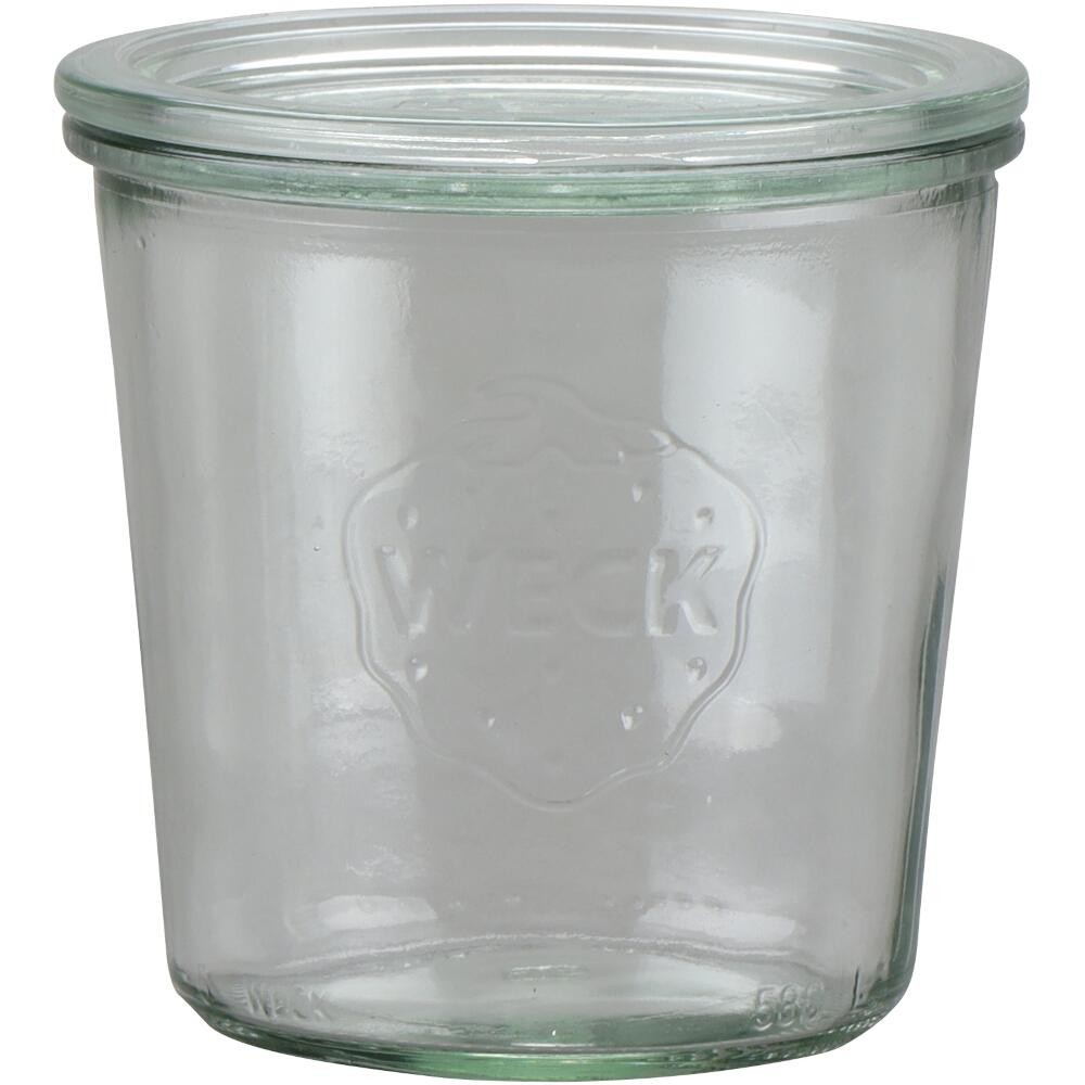 SIENA HOME Sturz-Glas Cucinare Rundrand 580 ml Weck-Glas Rundrand-Deckel 4390₽