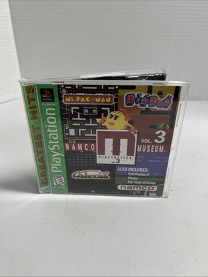 Namco Museum Vol. 3 (Sony PlayStation 1, 1996) Complete Tested