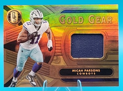 2024 Panini Gold Standard - Gold Gear Micah Parsons #GG-MPS /299 (MEM)