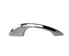 Vintage Amerock Cabinet Pulls / Handles, Triple Plated Polished Chromium- QTY 11