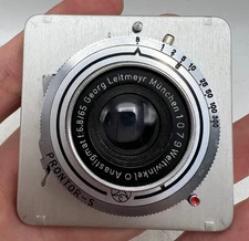 Georg Leitmeyr Munchen Weitwinkel Anastigmat 65mm F6.8 Graflex Camera Lens