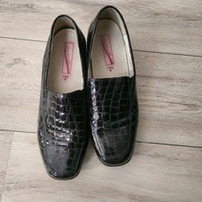 Medicus Schuhe Grösse 7 H Damen Schuh Slipper Schwarz