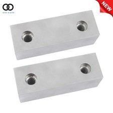 For 6" Milling Vises 2Pack 6" 2" 2" Aluminum Machinable Soft Vise Jaws