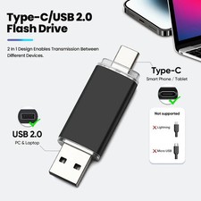 USB-C Flash Drive TYPE-C Memory Pen Stick Drives Storage  16G