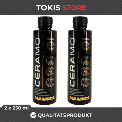 Mannol Ceramo Ester 2 x 250 ml Additiv Verschleißschutz Reibungsminderung Motor