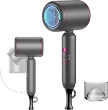 Hair Dryer Foldable 1800W Travel Hairdryer,Professional Ionic Hairdryers for Wom