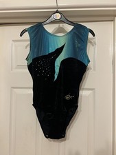 Body Milano bambina ginnastica velluto e diamante misura 36 pollici, età 15+ anni