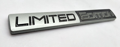 3D Limited Edition Metall Aufkleber Auto KFZ Motorsport Schriftzug Logo Badge