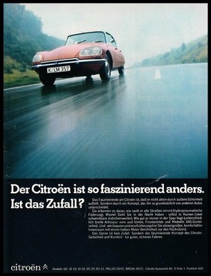 Citroën DS - Reklame Werbeanzeige Original-Werbung 1968 (3)
